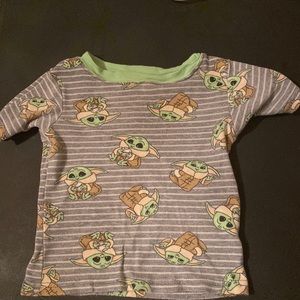 A the child pj top for a toddler